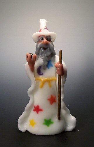 Wizard with a Staff and Crystal Ball