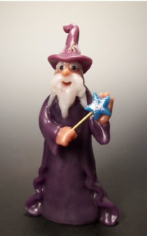 Wizard with a Magic Wand