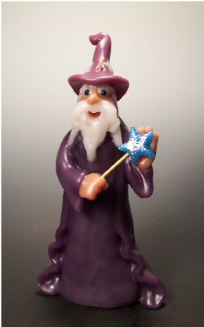 Wizard with a Magic Wand